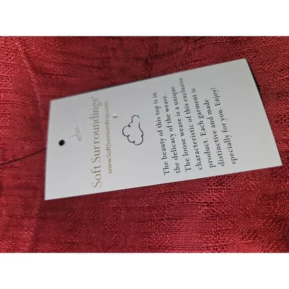 Soft Surroundings Red Midi Dress - Picture 8 of 8